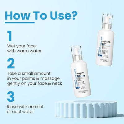 Fixderma Cosmetic Laboratories (FCL) B Prox 10 Face Wash 100 ml - Face Wash & Cleansers