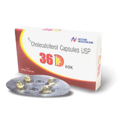 36 D 60K Capsule 4'S - Supplements-Vit
