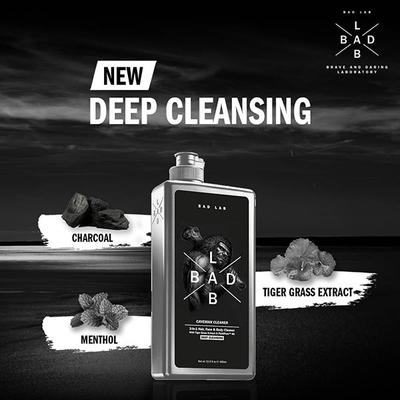 Bad Lab Caveman Cleaner 3-In-1 Hair, Face, Body Cleaner - Deep Cleansing 400 ml - Shower Gels & Body Wash