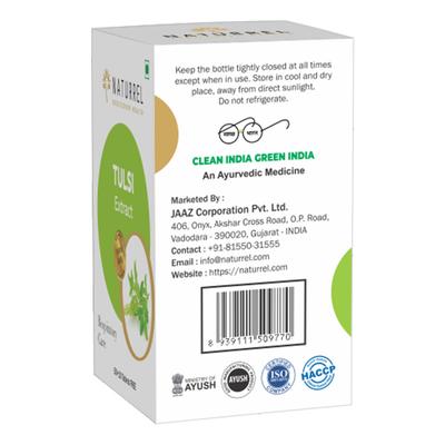 Naturrel Tulsi Extract Respiratory Care Tablet 50's + Free 10's - Pure Herbs