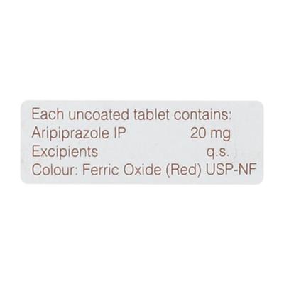 Arpizol 20mg Tablet 10'S - Schizophrenia-Aps
