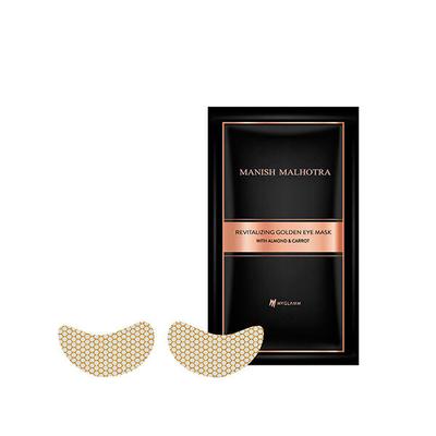 Manish Malhotra Beauty By MyGlamm Revitalizing Golden Eye Mask With Almond & Carrot 4 gm - Eye Masks