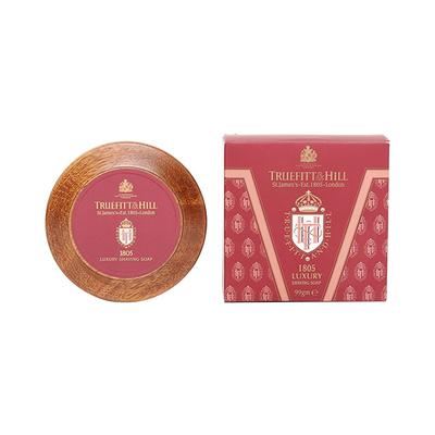 Truefitt and Hill 1805 Luxury Shaving Soap Wooden Bowl 99gm - Soaps