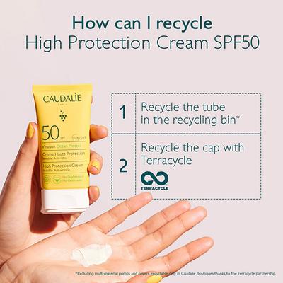 Caudalie Vinosun High Protection Cream SPF50 50 ml - Face Sunscreen