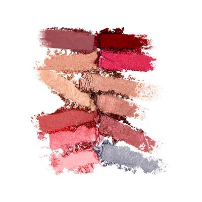 Half N Half 12 Colors Loving Eyeshadow Palette Highly Pigmented Blendable Shades for Smooth Texture- 01 9.5 gm - Eye Shadow Palettes