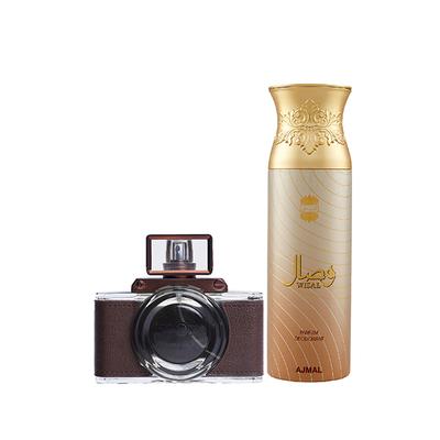 Maryaj Zoom Pour Homme EDP Spicy Woody Perfume And Ajmal Wisal Deodorant Floral Musky Fragrance 300 ml - Perfumes (Edt/Edp)