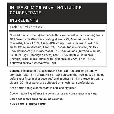 INLIFE Slim Noni Juice 1 Ltr - Weight Loss