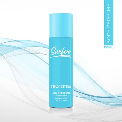 Mocemsa Surfer Pour Homme Long Lasting Luxury Body Perfume, Fragrance Crafted in Spain 150 ml - Men Perfumes (Edt/Edp)