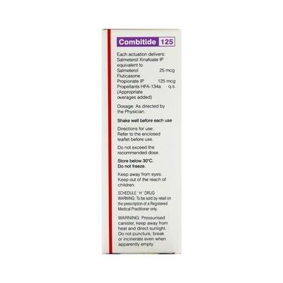 Combitide 125 Inhaler 120Md - Asthma/COPD-Ast