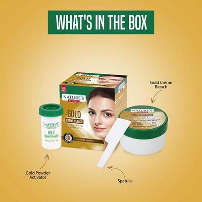 Nature's Essence Party Ready Glowing Gold Combo 81 gm - Facial Kits