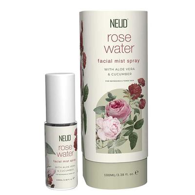 NEUD Rose Water Facial Mist Spray for Refreshed and Toned Skin 100 ml - Face Gels