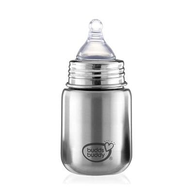 Buddsbuddy Premium Stainless Steel 3 in 1 Bottle 200 ml - Feeding & Nursing