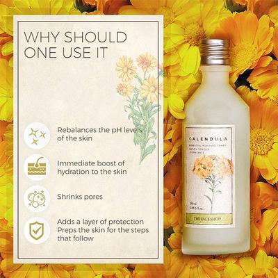 The Face Shop Calendula Essential Moisture Toner 150 Ml - Toners
