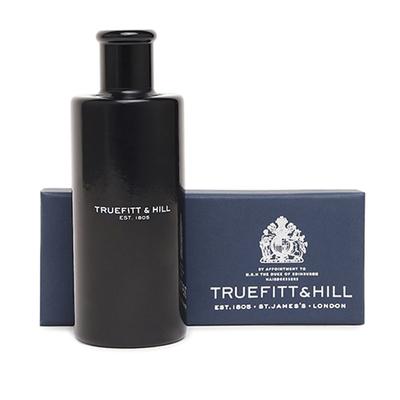 Truefitt and Hill Faux Ebony Super Badger Shave Brush Turnback Travel Essential Grooming Collection For Men 1's - Shaving Brushes