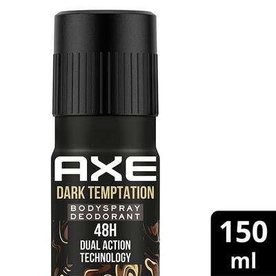 Axe Dark Temptation Long Lasting Deodorant Bodyspray For Men 150 ml - Men Deodorants/Roll-Ons