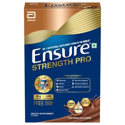Ensure Strength Pro Powder - Rich Chocolate Flavour 400 g (Refill Pack) - Daily Health Drinks