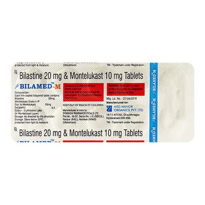 BILAMED M Tablet 10's - Allergies-Ant