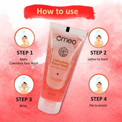 Bjain Omeo Calendula Face Wash - Neem & Aloe Vera 50 ml - Personal Care(Homeopathy)