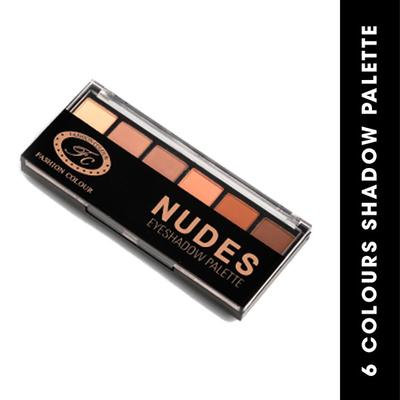 Fashion Colour Eyeshadow Palette 6 Colours, Shade 01 12 gm - Eyeshadow, Bases & Primers