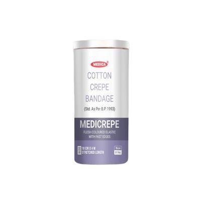 Medica Medicrepe Cotton Crepe Bandage (10 cm x 4 mtr) - Bandages & Dressings