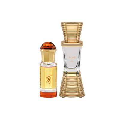 Ajmal Mukhallat Raaqi Concentrated Perfume Oil Floral Fruity Attar And Aura Concentrated Perfume Oil Floral Fruity Attar 20 ml - Deodorants/Roll-Ons