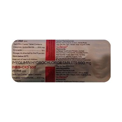 IMEG CKD 500 Tablet 10's - Diabetes-Ant