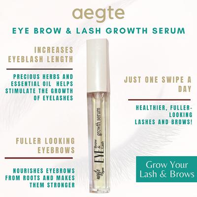 Aegte Eye Brow & Lash Growth Serum 7 ml - Eyelashes