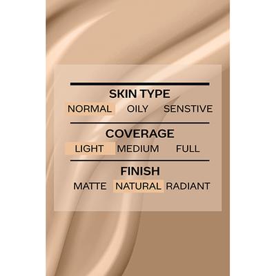 Faces Canada Weightless Matte Finish Foundation Natural 02 18ml - Foundation