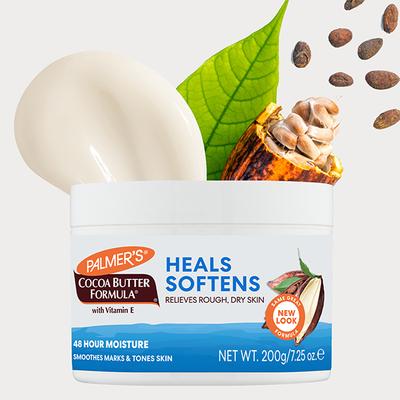 Palmer's Cocoa Butter formula with Vitamin E HEALS SOFTENS, Relives Rough & Dry Skin 200gm - Stretch Mark Cream