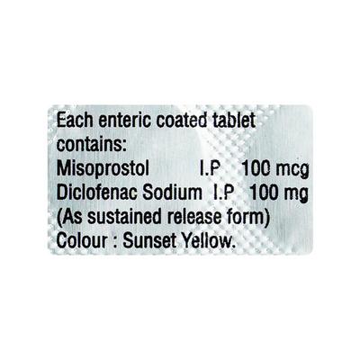 Misogesic SR Tablet 10'S - Pain relief-Nsa