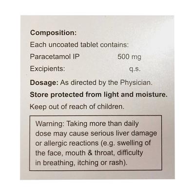 ARISTOMOL 500 Tablet 15's - Fever-Ana