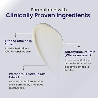 Reequil Skin Radiance Cream For Niacinamide Arbutin White Curcumin 30 gm - Face Creams