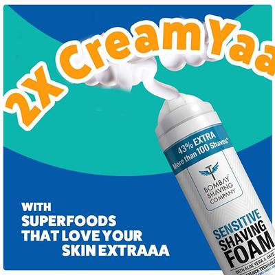 Bombay Shaving Company Sensitive Shaving Foam 425 g - Shaving Foams