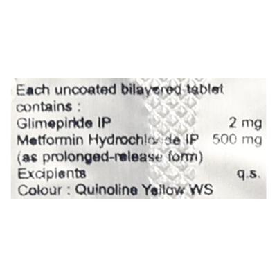 Laformin G 2/500mg Tablet 10'S - Diabetes-Ant
