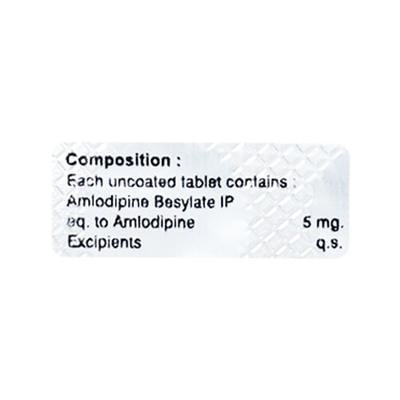 AMLEOD 5 Tablet 10's - Hypertension-Cal