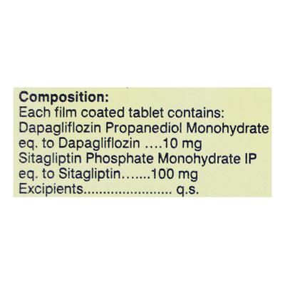 DAPATURN S 10/100 Tablet 10's - Diabetes-Ant
