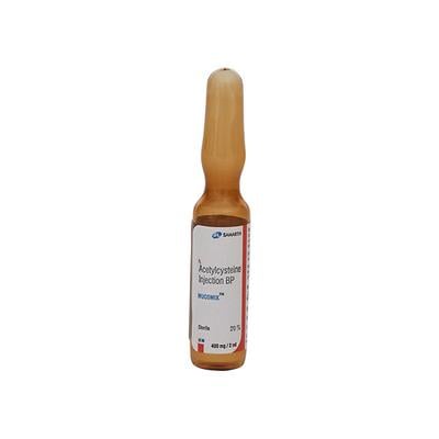 Mucomix 400mg Injection 2ml - Cough And Cold-Cou