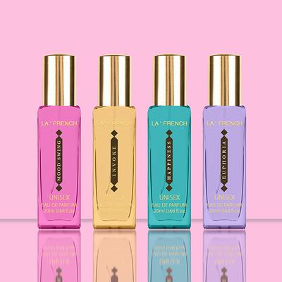 La French Euphoria, Mood Swing, Happiness, Invoke Luxury Perfume Gift Set for Him & Her 4X20 Ml 4's - Perfumes (Edt/Edp)