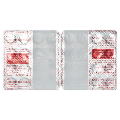 Frisium 10mg Tablet 15'S - Anxiety-Anx