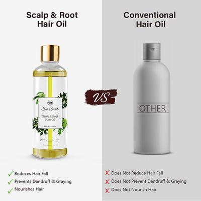 Seer Secrets Scalp & Root Hair Oil (Amla & Camphor) 200 ml - Hair Oils