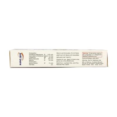 Nano Max Gel(Topical) 30gm - Pain relief-Nsa
