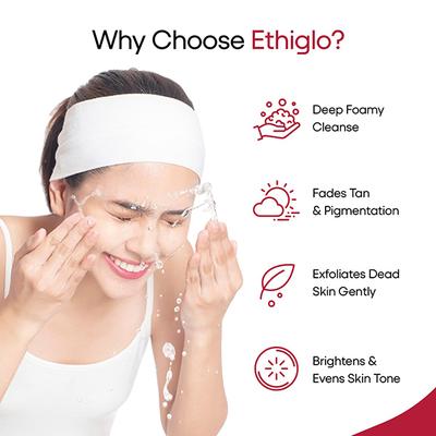 Ethiglo Face Wash 200gm - Cleanser-Emo