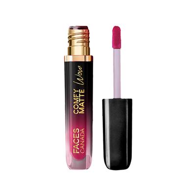 Faces Canada Comfy Matte Wow Liquid Lipstick - Fuschia Fun 06 3.8 ml - Liquid Lipsticks