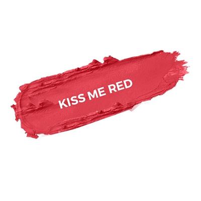 Plume Plush Matte Lipstick Kiss Me Red 5 gm - Lipsticks