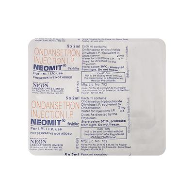 Neomit Injection 2ml - Vomitting/Emesis-Ant