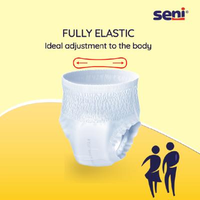Seni Active Normal Adult Diaper Pull Up (120-160 cm) (XL) 10's - Adult Diapers & Pads
