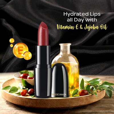 Facescanada Weightless Creme Finish Lipstick Rock Solid 02 4 gm - Lipsticks
