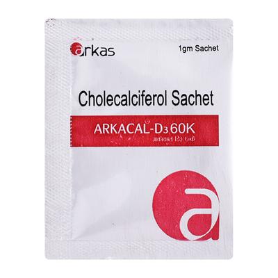 ARKACAL D3 60K Granules 1gm - Supplements-Vam