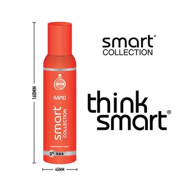 Smart Collection RAPID NO GAS Deodorant Spray 150 ml - Men Deodorants/Roll-Ons