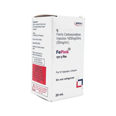 FEPINK 1000mg Injection 20ml - Iron Supplement/Anaemia-Vma